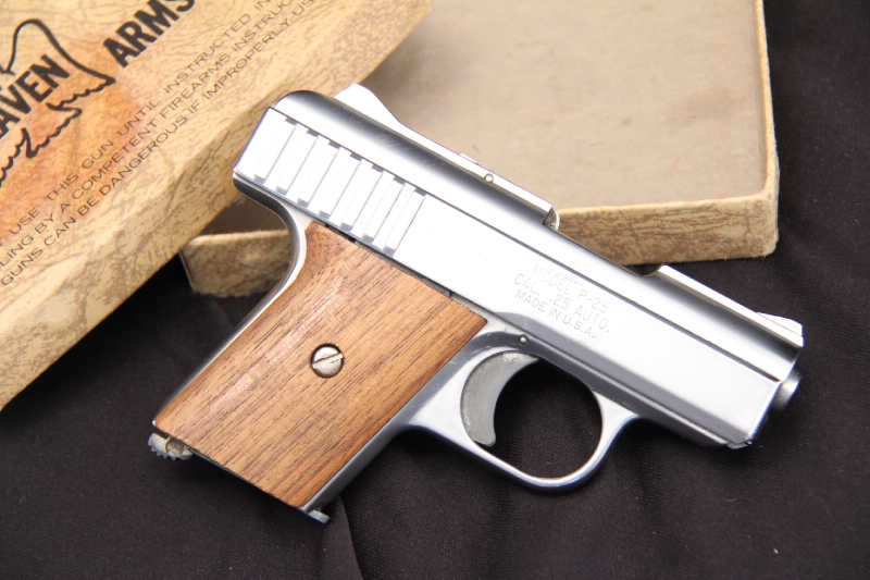Raven Arms P25 .25 Auto .25 Acp Semi Automatic Pistol In The Box For